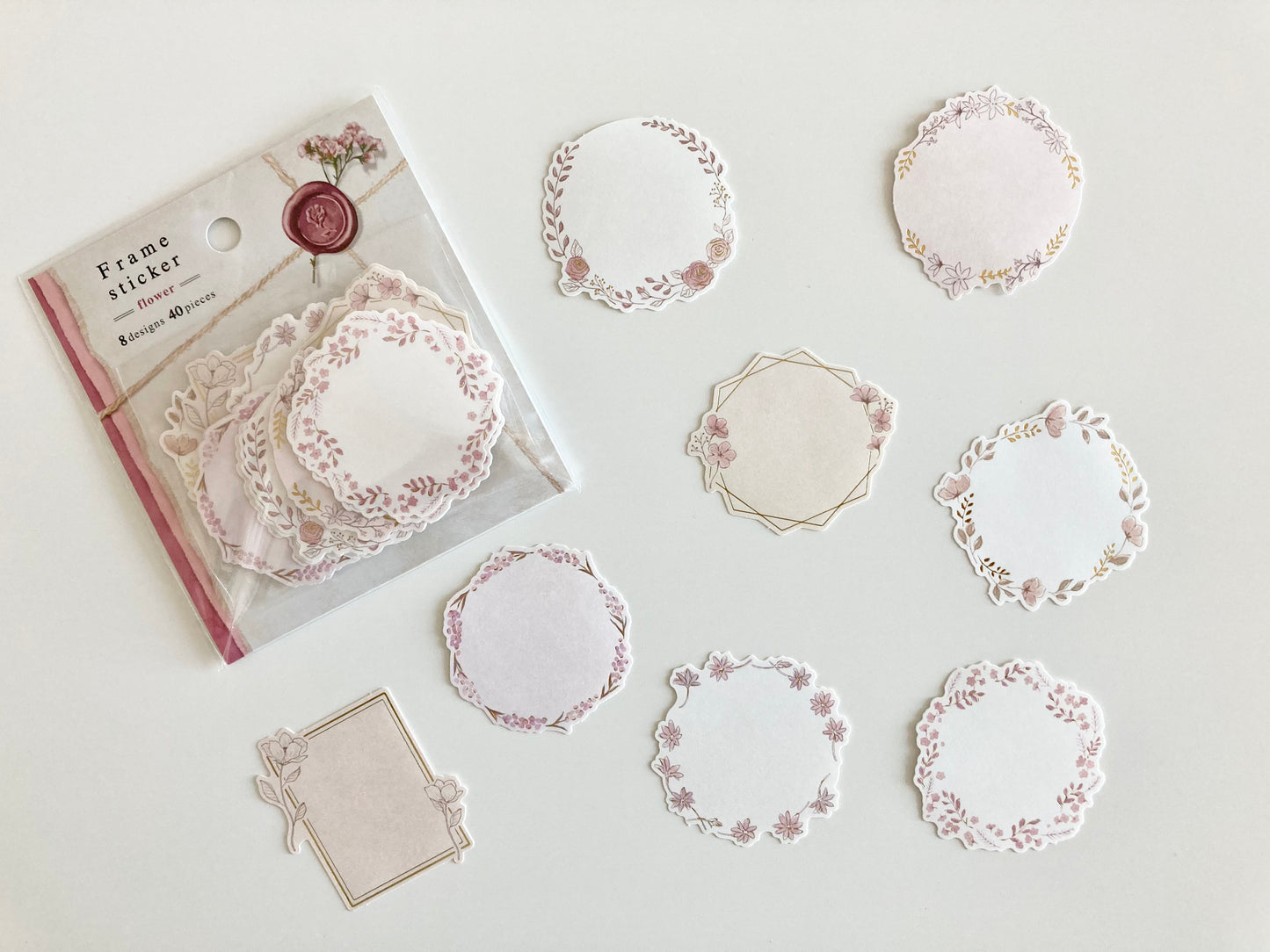 Frame Sticker Flower