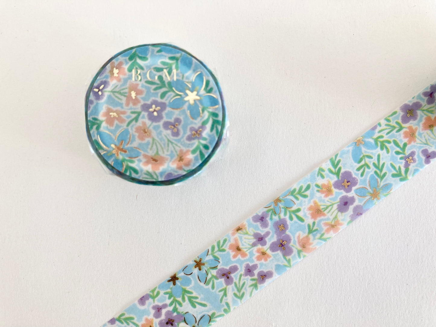 Washitape Flower Garden Blue