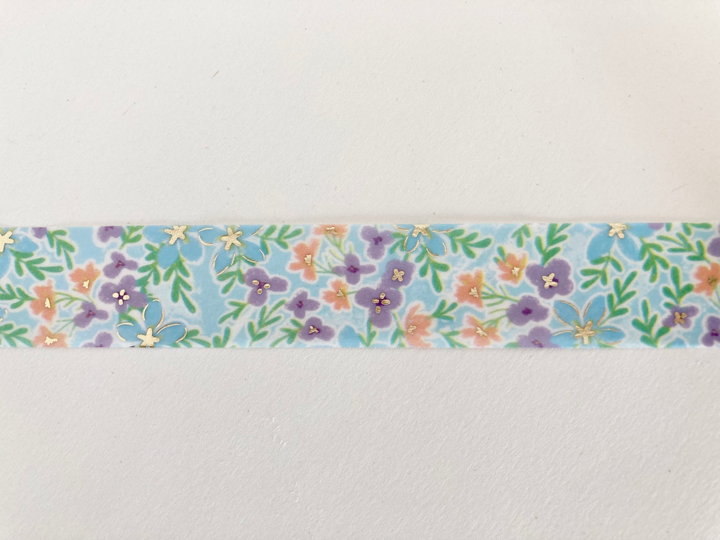 Washitape Flower Garden Blue