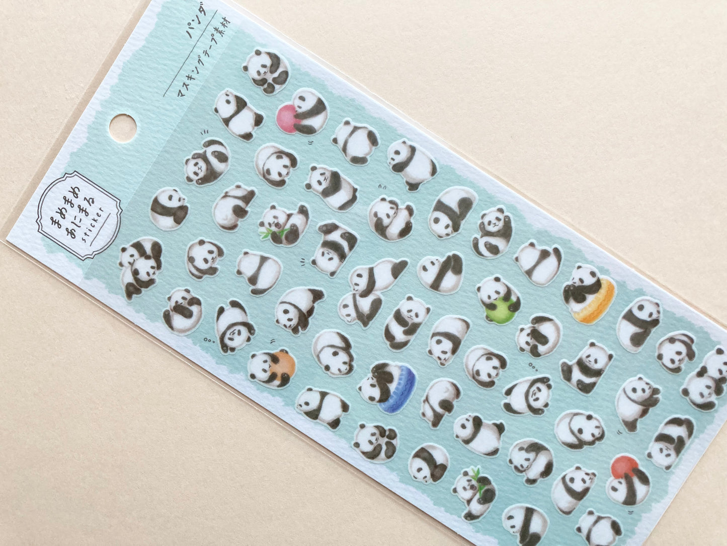 Klistermerker Mame Animaru Panda