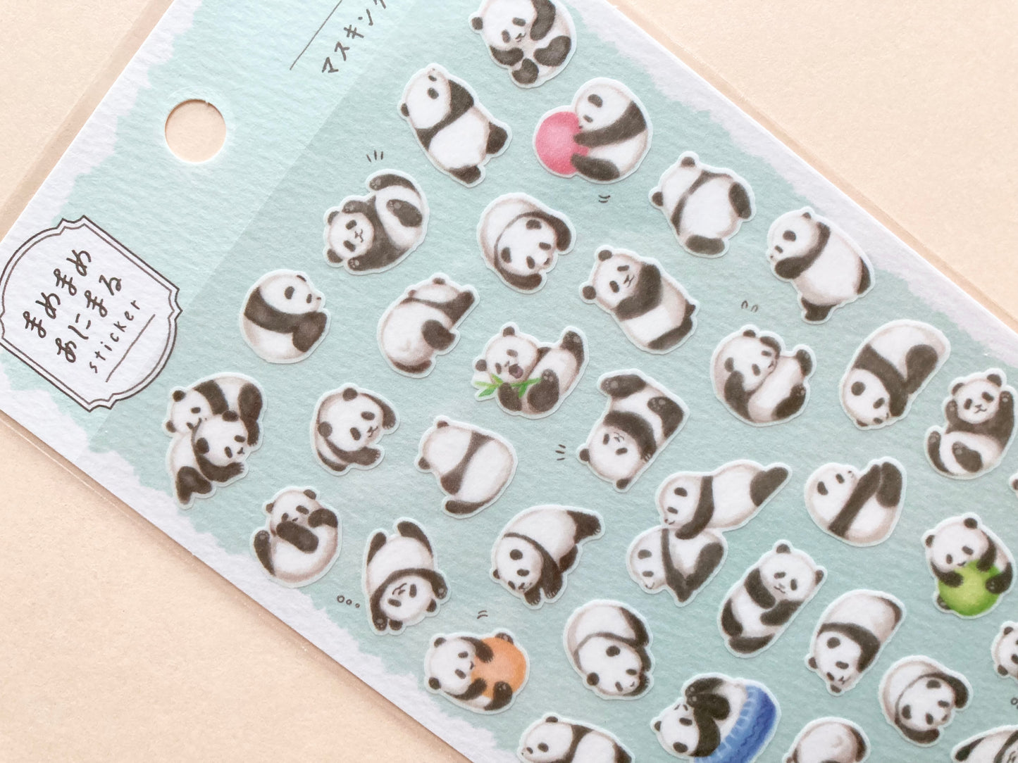 Klistermerker Mame Animaru Panda