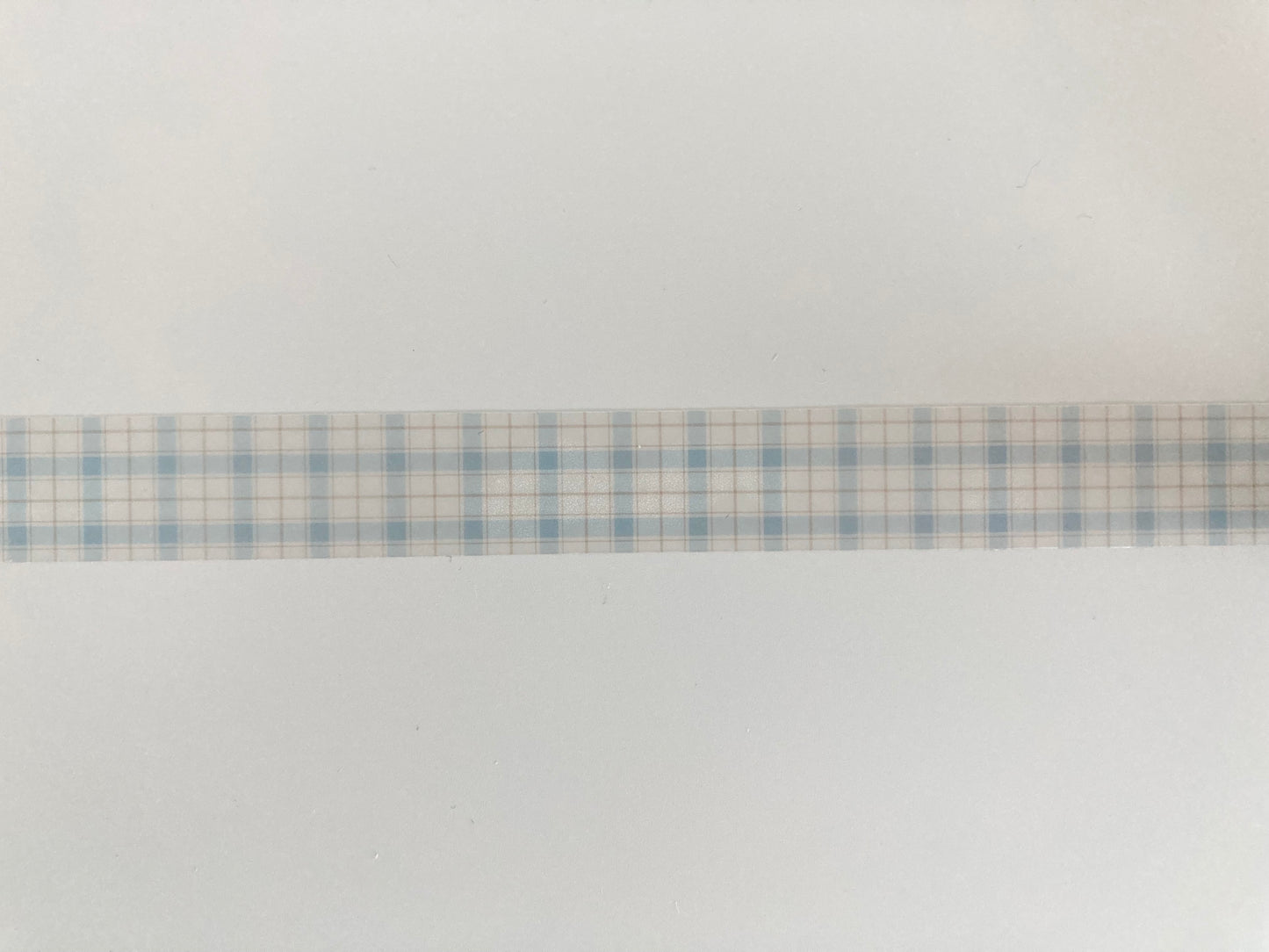 Cleartape 15mm Blue Check