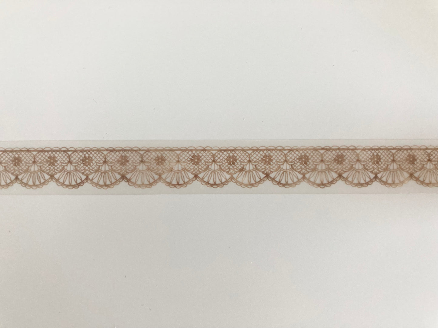 Cleartape 15mm Beige Lace