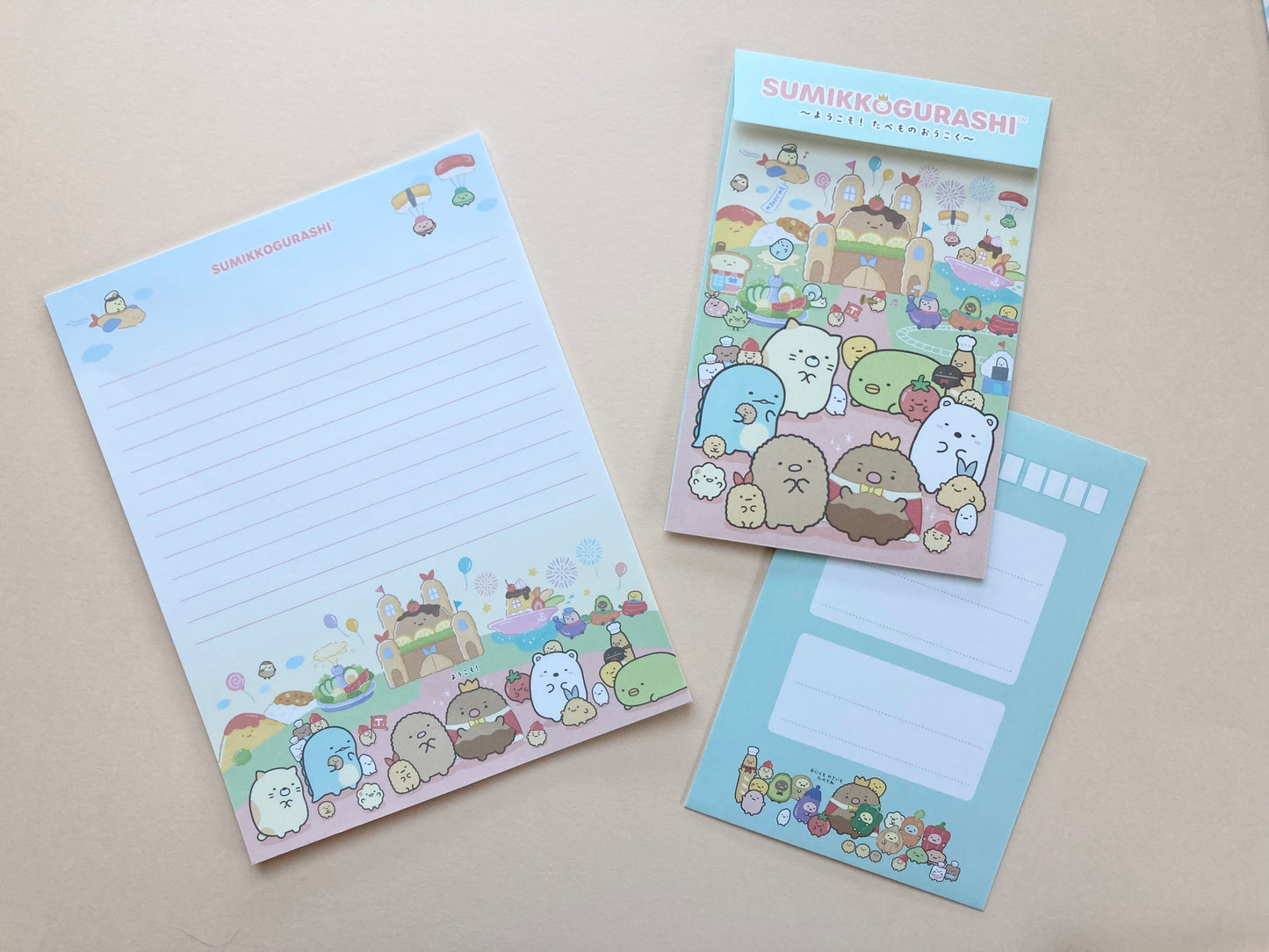 Brevsett Sumikko Gurashi D