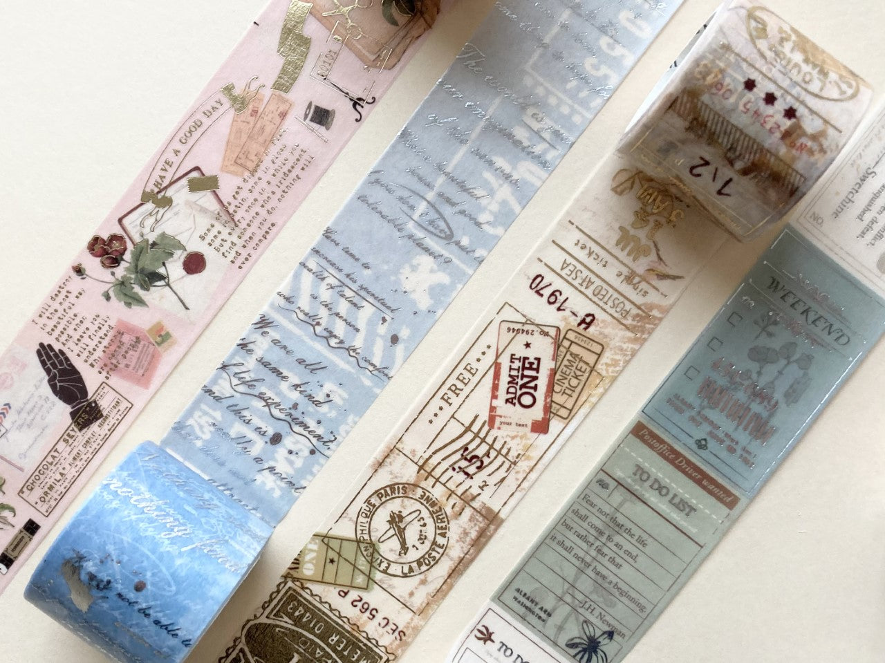 Washitape 30mm Poem Craft