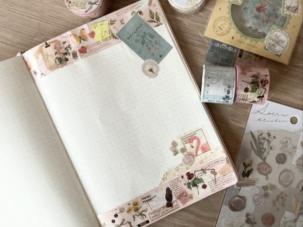 Washitape 30mm Poem Craft