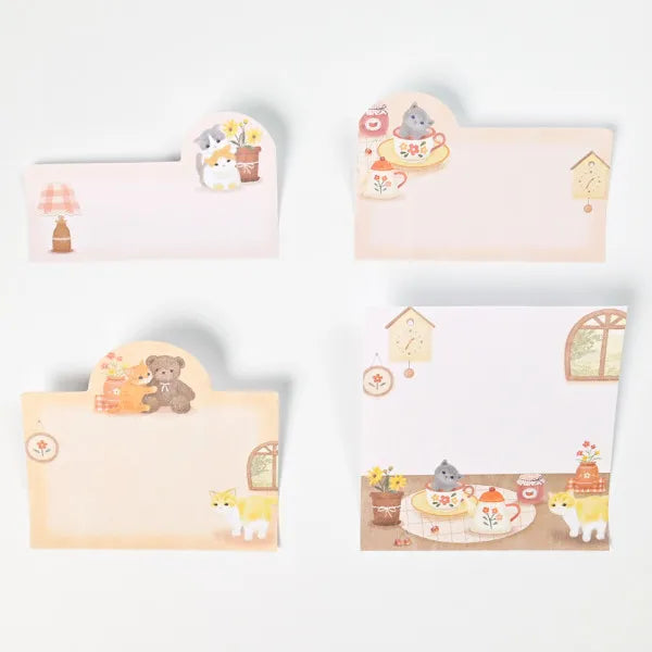 Sticky Notes Mattari Animals Room and Kitten