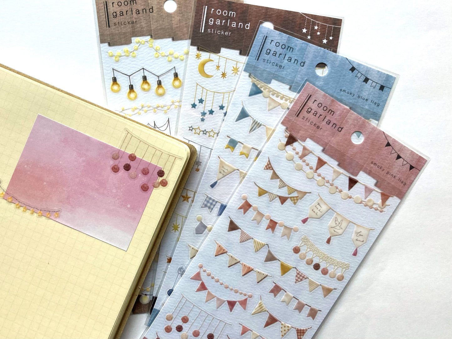 Klistermerker Room Garland Interior Green