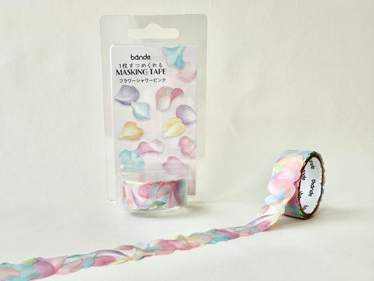 Washi Roll Sticker Flower Shower
