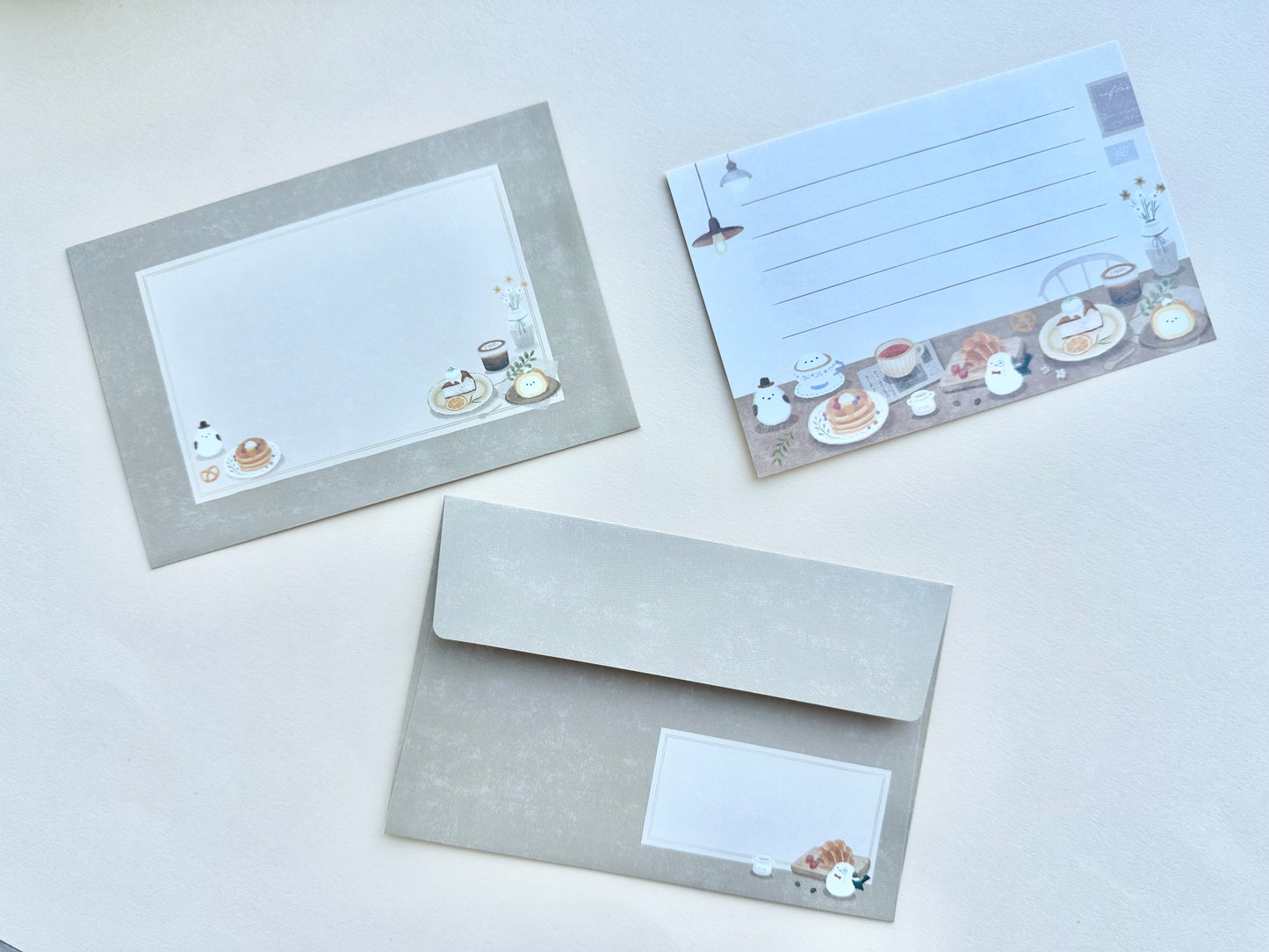 Brevsett Mattari Animals Cafe and Shimaenaga (Stjertmeis)