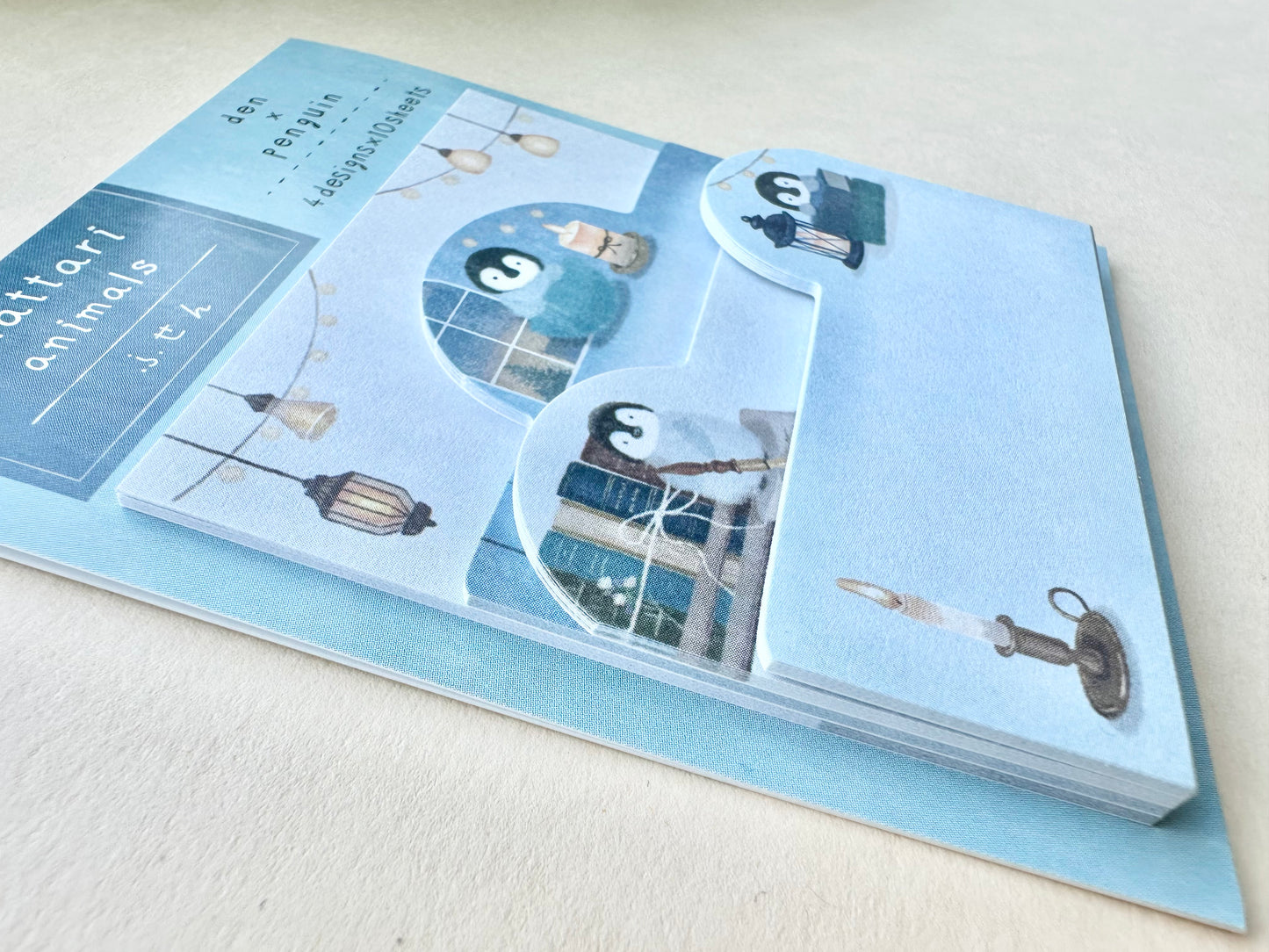 Sticky Notes Mattari Animals Night and Penguin