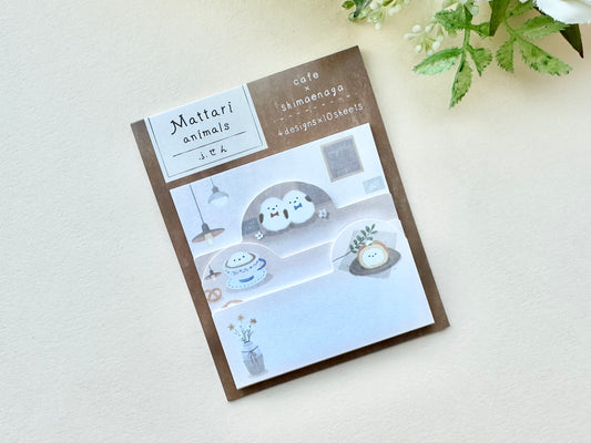 Sticky Notes Mattari Animals Cafe and Shimaenaga (Stjertmeis)