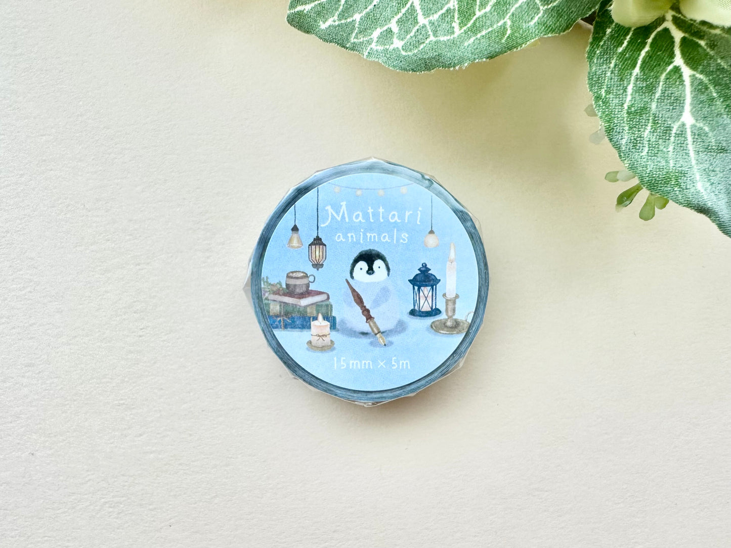 Washitape Mattari Animals Night and Penguin