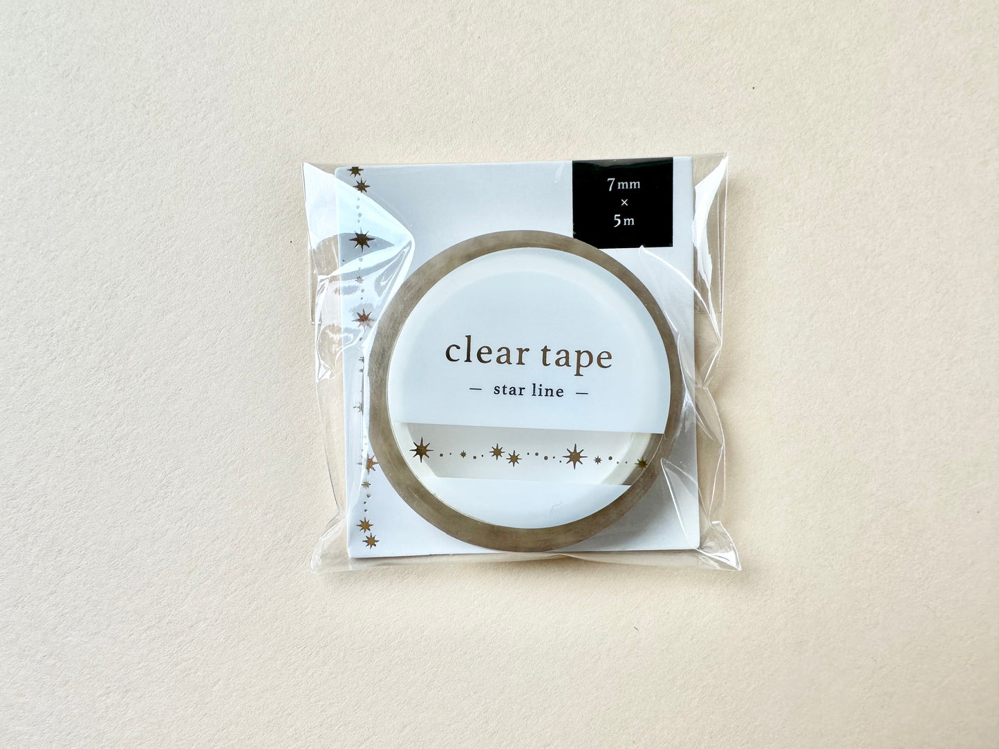 Cleartape 7mm Star Line