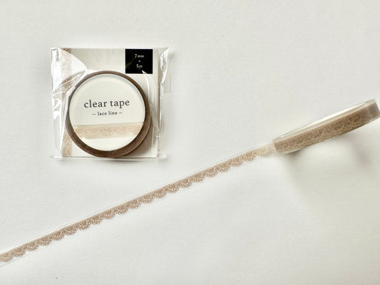 Cleartape 7mm Lace Line