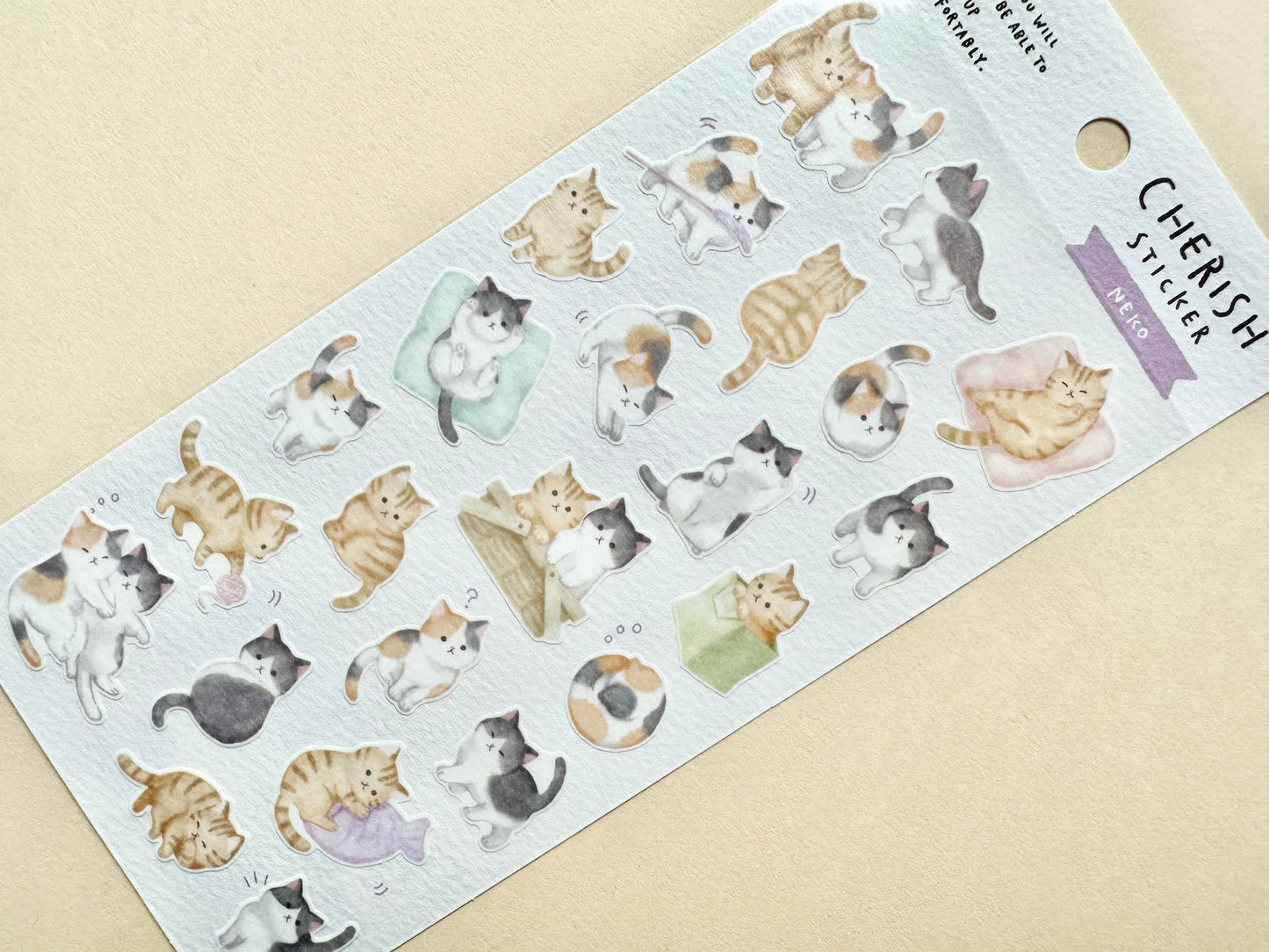 Cherish Sticker Katt