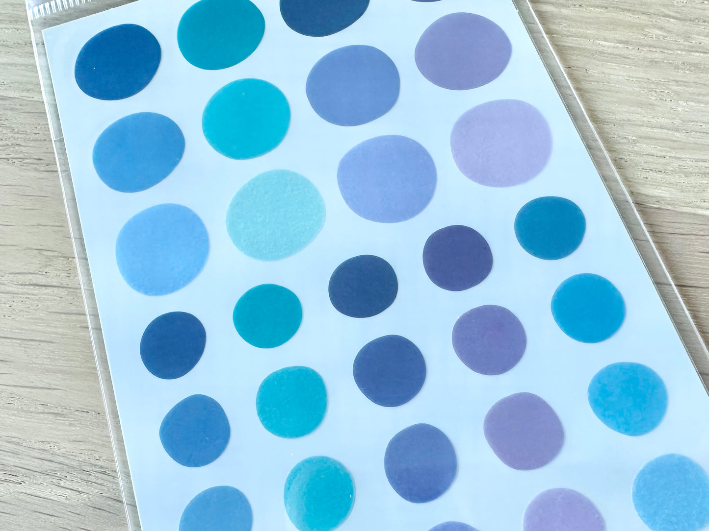 Sheer Photo Color Stickers Night View