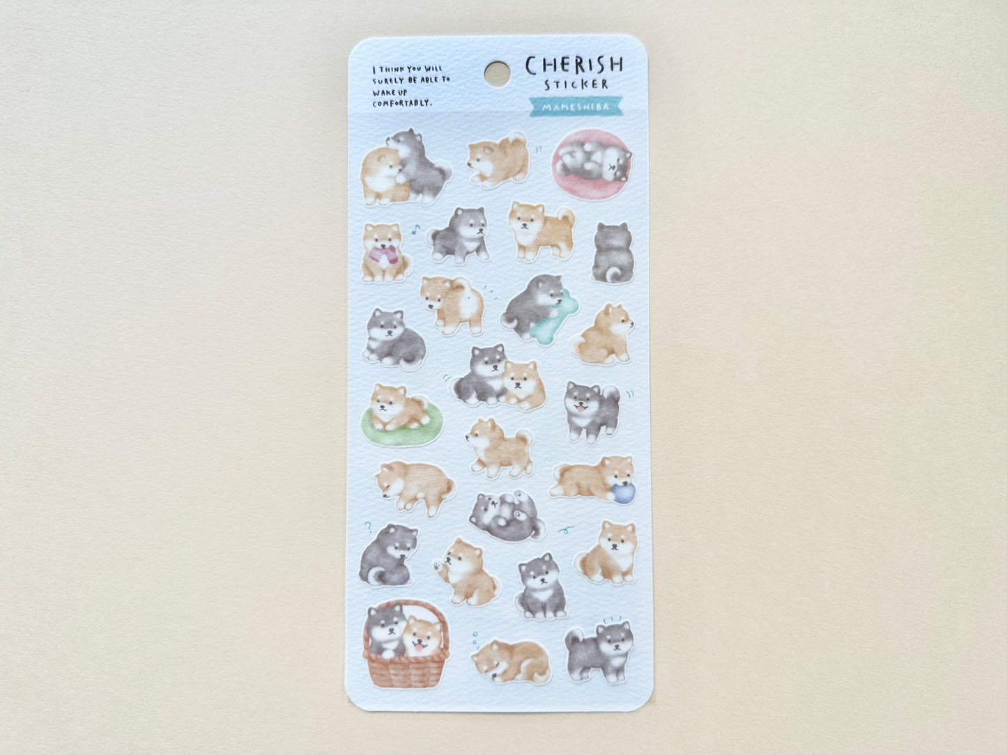 Cherish Sticker Shiba Inu