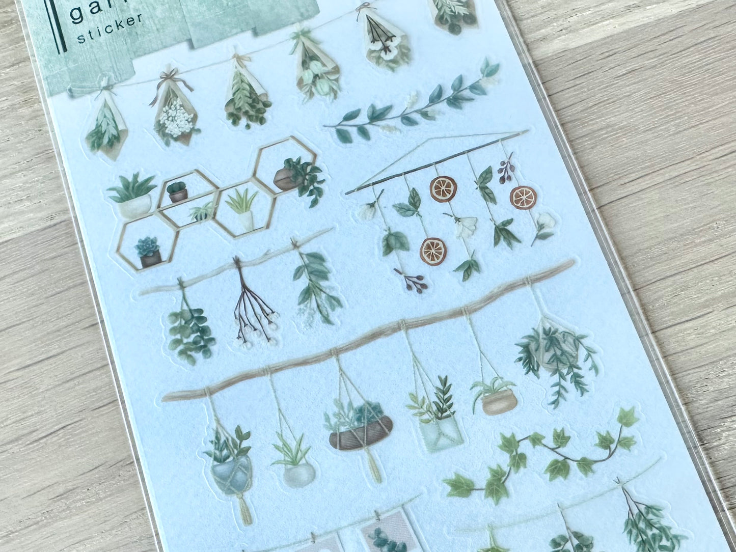 Klistermerker Room Garland Interior Green