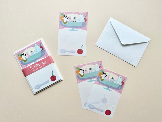 Mini Brevsett Animal Friends