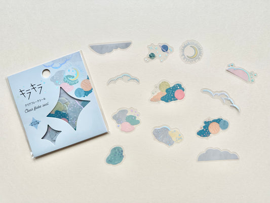 Flake Stickers Planeter