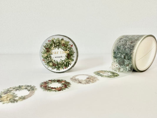 Cleartape 30mm Christmas Wreath