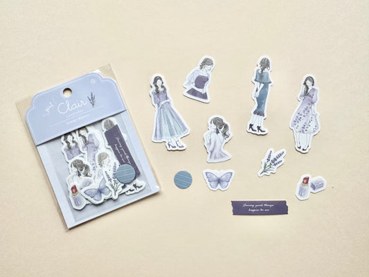 Klistermerker Clair Lavender