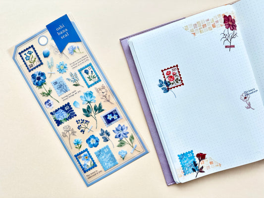 Klistermerker Oshibana Cobalt