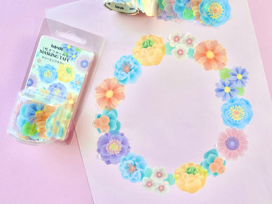 Washi Roll Sticker Dreaming Flower