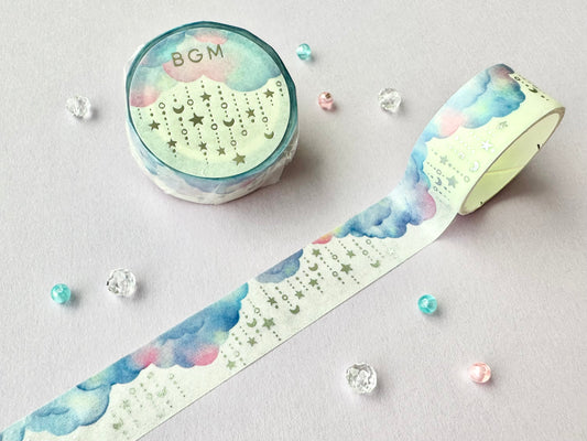 Washitape Stjerner På Himmelen