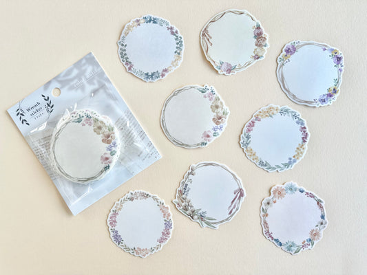 Wreath Flake Sticker