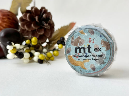 Washitape 15 mm Fox and Squirrel