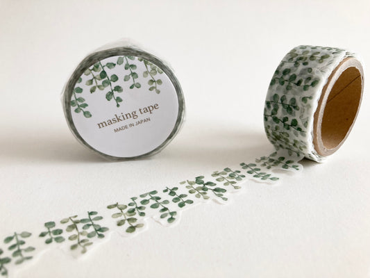 Die Cut Washitape Leaves