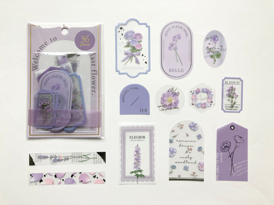 Fleuriere Sticker Purple