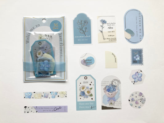 Fleuriere Sticker Blue