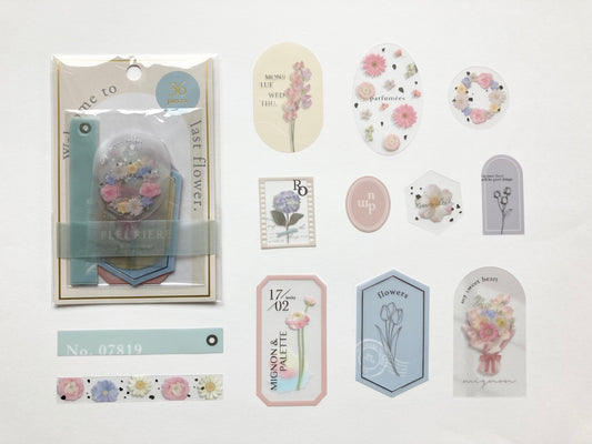 Fleuriere Sticker Pastell