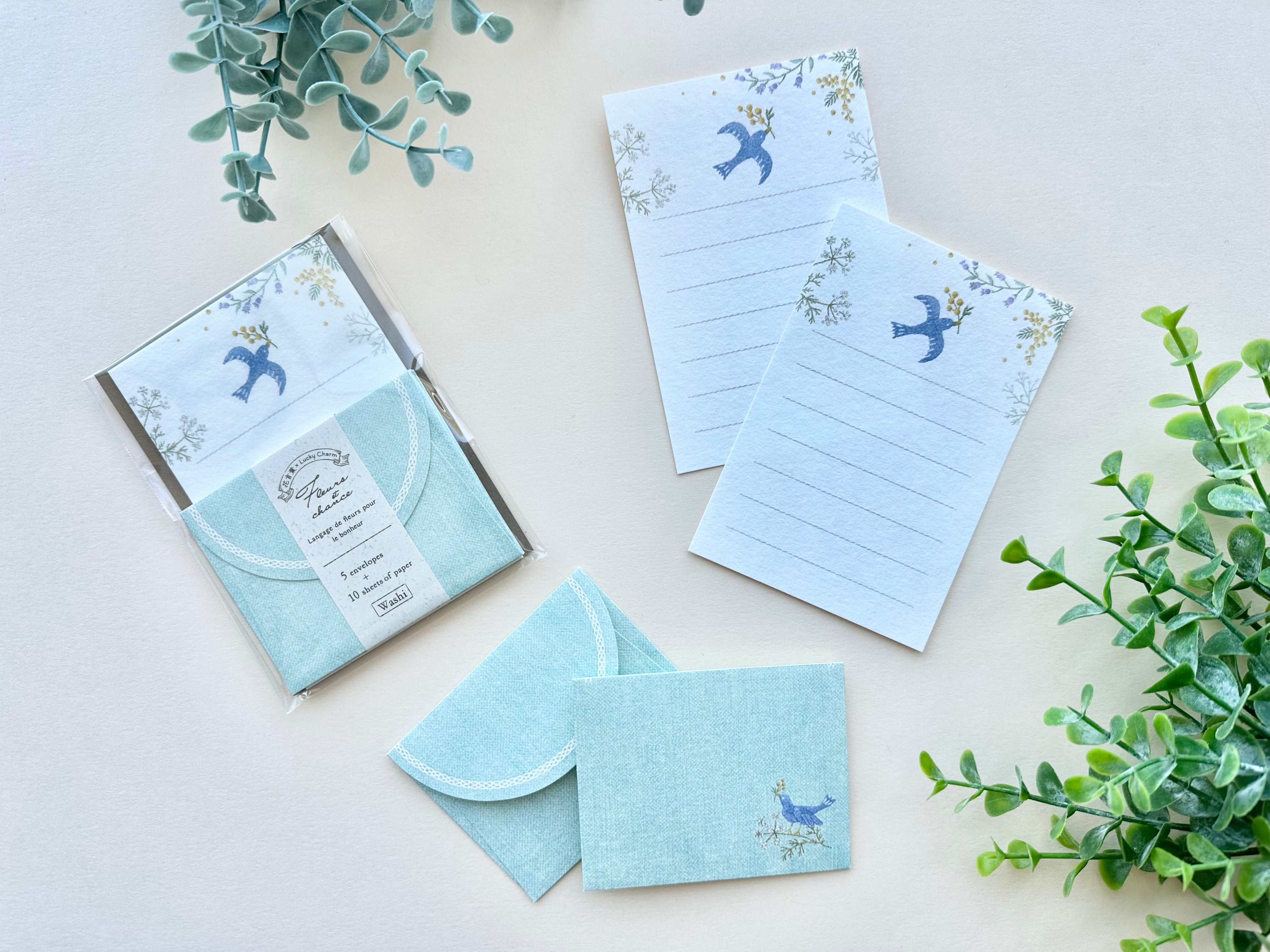 Mini Brevsett Bird – FinetingfraJapan