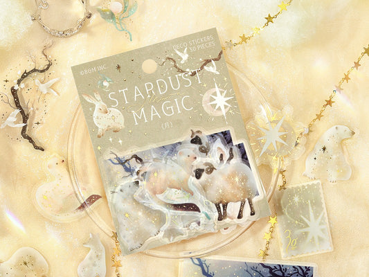 Flake Stickers Stardust Magic Moon