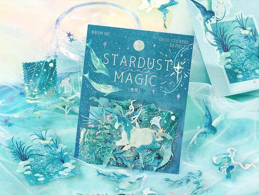 Flake Stickers Stardust Magic Earth