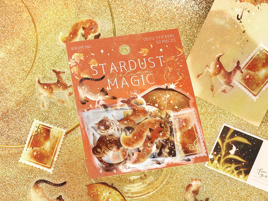 Flake Stickers Stardust Magic Saturn