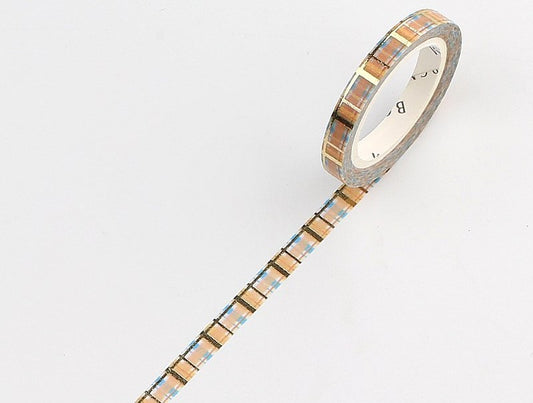 Washitape 5 mm Tartan mønster