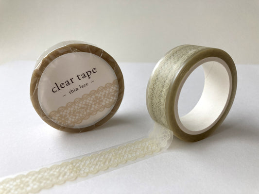 Cleartape 15mm Thin Lace