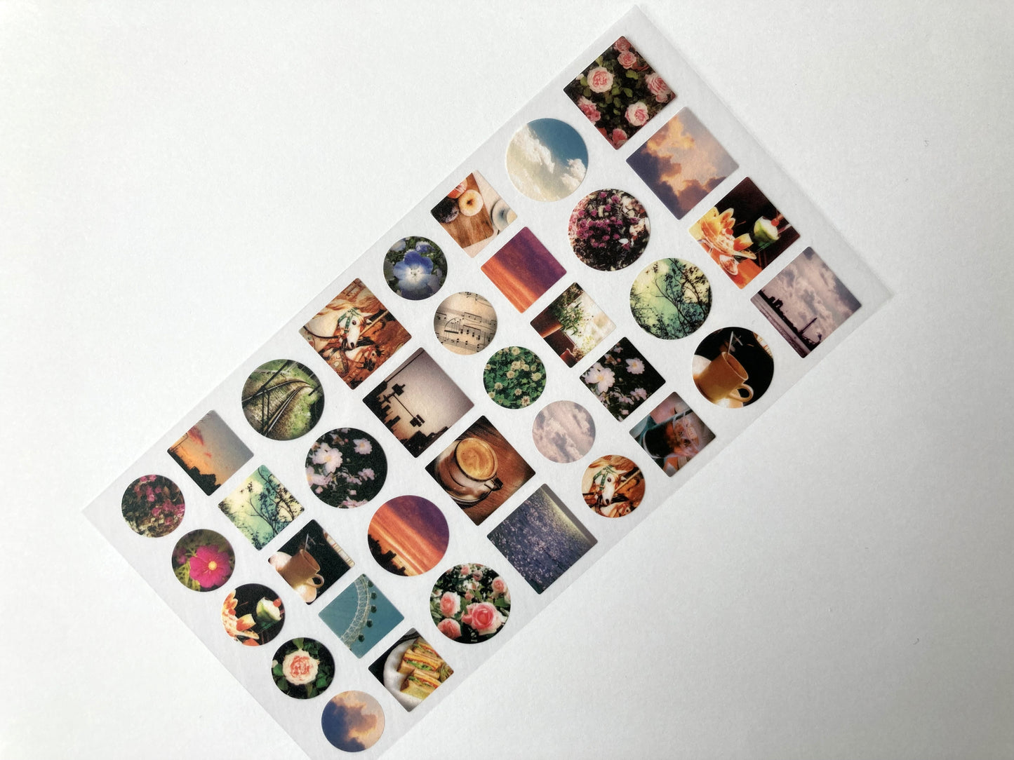 Sheer Photo Point Stickers