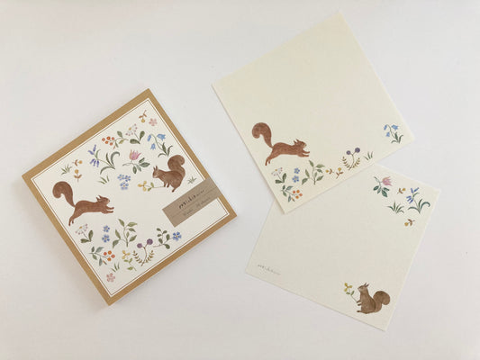 Skriveblokk Michikusa Ekorn