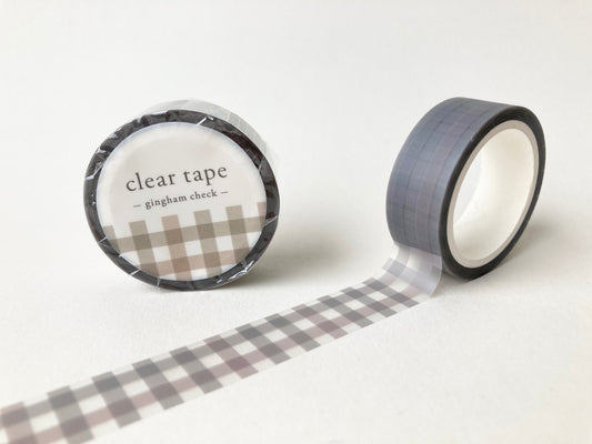 Cleartape 15mm Gingham Check