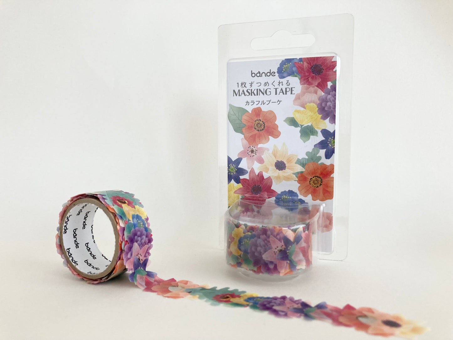 Washi Roll Stickers Colorful Flower