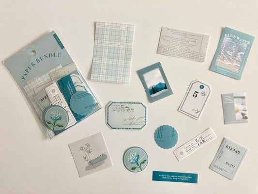 Paper Bundle Sticker Mint