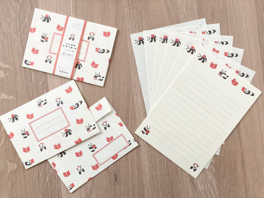 Brevsett Panda og Bok