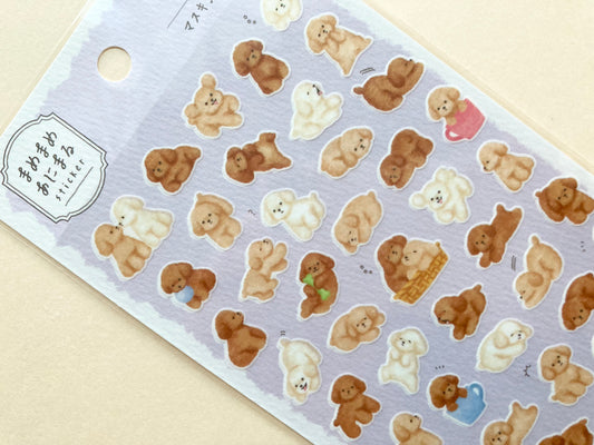 Klistermerker Mame Animaru Toy Poodle