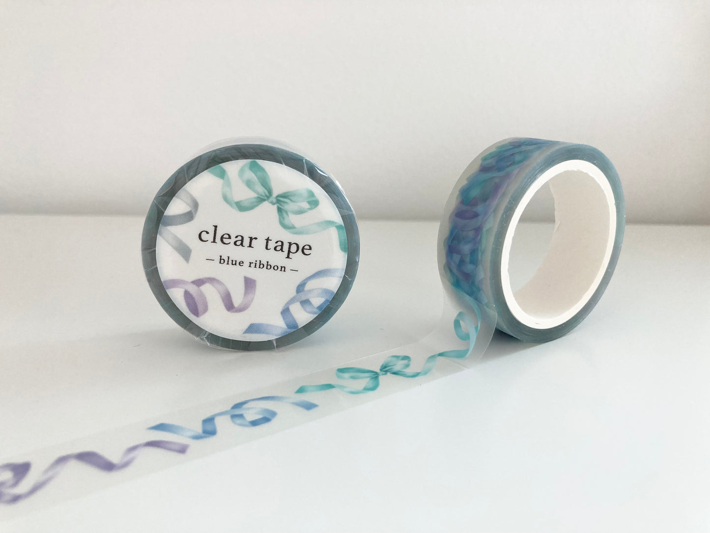 Cleartape 15mm Blue Ribbon